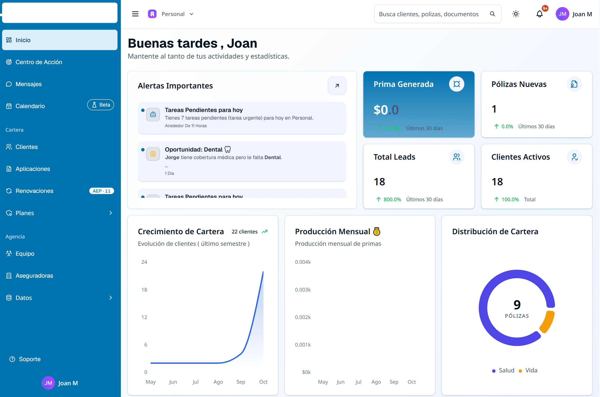 Insurance CRM
